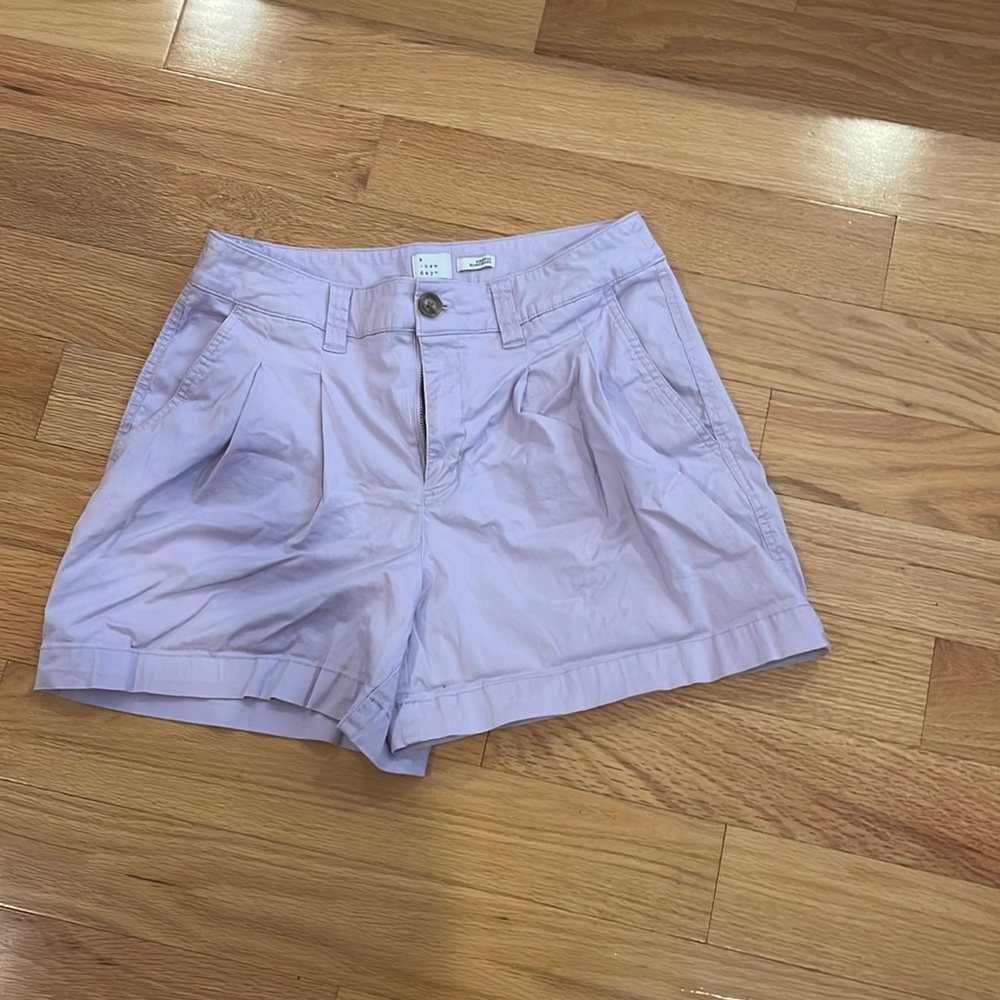 Purple shorts